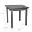 Lenox Steel Waiting Reception End Table Metal Frame 20x20" High Pressure Laminate Top-56005304-56005301