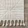 Kerry Textured Geometric Tasseled Area Rug