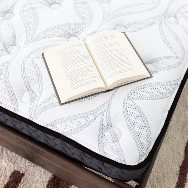 White Twin Innerspring 8" Firm Mattress