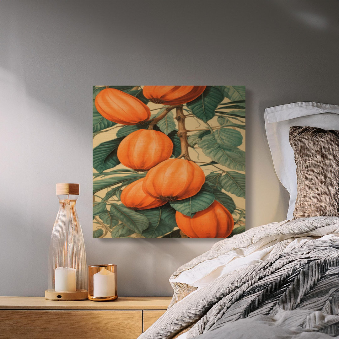 Exotic Cocoa Pods Botanical Wall Art
