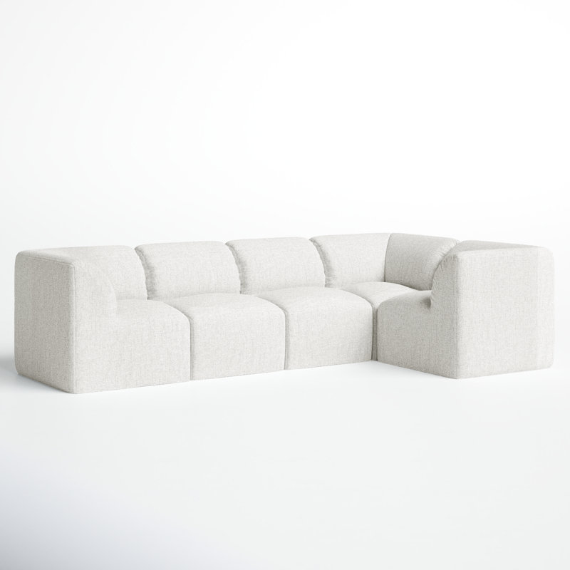 Praia 102" Sunbrella® Outdoor Sofa, Canvas White Sunbrella® Canvas