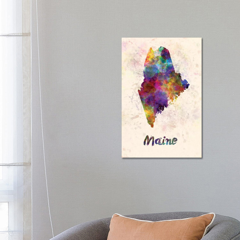 Maine by Paul Rommer - Wrapped Canvas Gallery-Wrapped Canvas Giclée, 66.04cm H x 45.72cm W x 1.91cm D