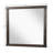Square Mirror With Knotty Oak