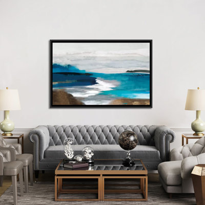«Misty River» par PI Galerie - reproduction sur toile tendue