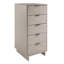 Ensemble de chambre à coucher 2 pièces en bois massif avec commode et commode Granville-91028874
