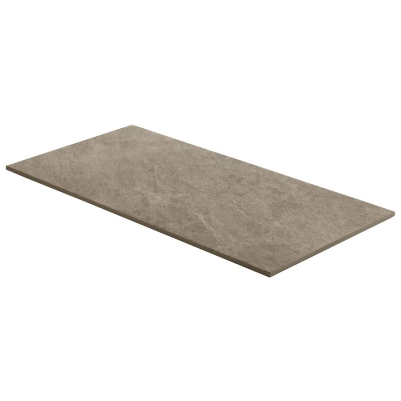 ZenTech 12x24 Matte Porcelain Tile, Greige Beige