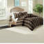 Ensemble de literie luxueux en fausse fourrure, polyester doux et confortable, style douillet