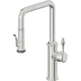 Davoli Pull-Down Kitchen Faucet with Squeeze Sprayer - Quad Spout