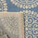 Burnell Oriental Blue/Cream Area Rug