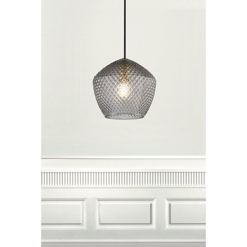 1 - Light Smoke Crystal Pendant