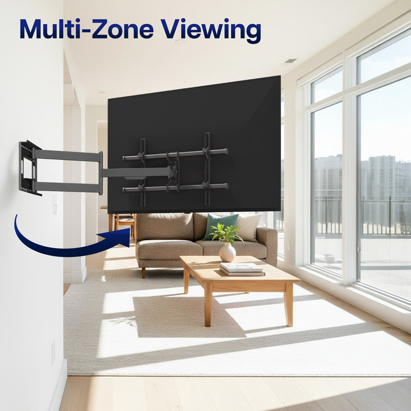 VIVO TV Mount for 37" to 85" Screen, Fully Articulating VESA Mount