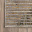 Tapis abstrait Jacaria pour le salon, la chambre et la cuisine, gris / ivoire-1344309857
