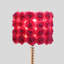 Lampe de table en métal / acrylique 18,25 po Red Roses in Bloom-1592411227