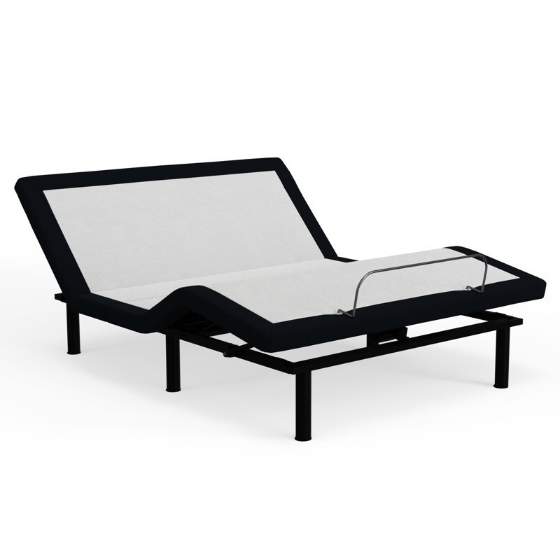 Base de lit réglable pour grand lit avec massages, DEL, grand zéro avec massage, et