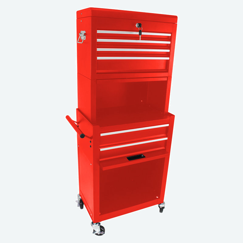 Rangement de 20,87 po sur le chantier, Rouge
