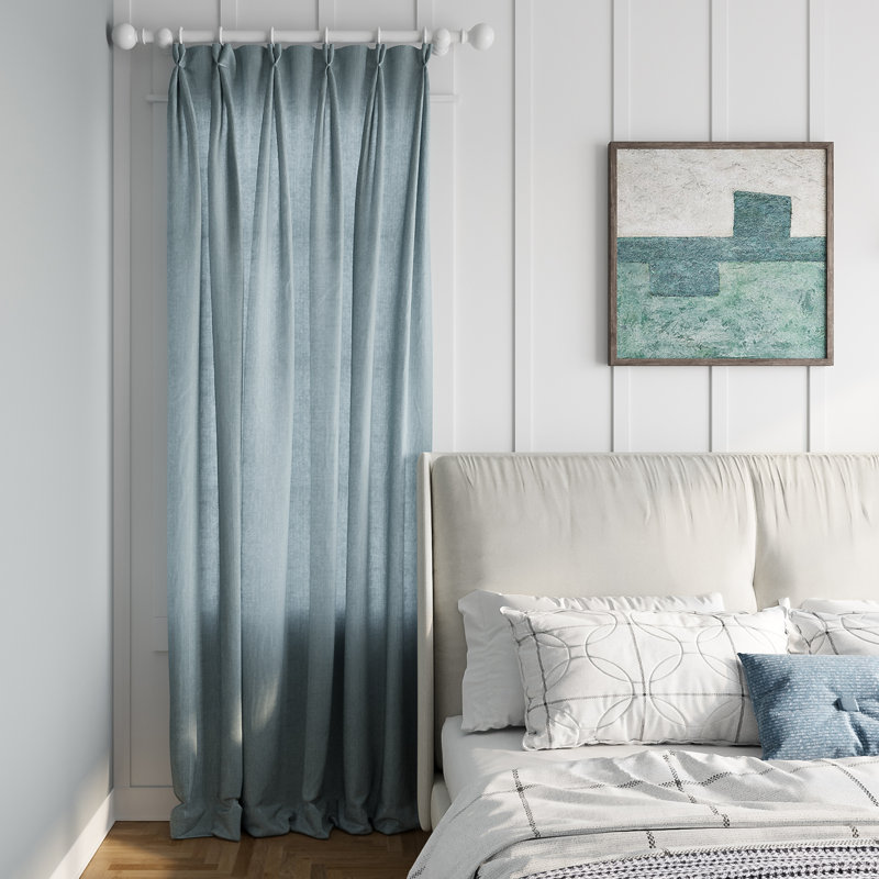Wooden Curtain Pole Set 28mm – Solid Wood Curtain Rod for Eyelet & Ring Top Curtains – Window Curtain Rail with Brackets, Finials & Rings – 120cm, 150cm, 180cm, 240cm, 300cm
