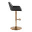 Tabouret de bar réglable Daniella - ensemble de 2-107283222