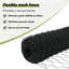 Hexagon Fence Grey Steel-659016234