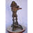 Standard Poodle Dog Hooding A Ring Bronze Statue - Size: 18"L X 13"W X 34"H.