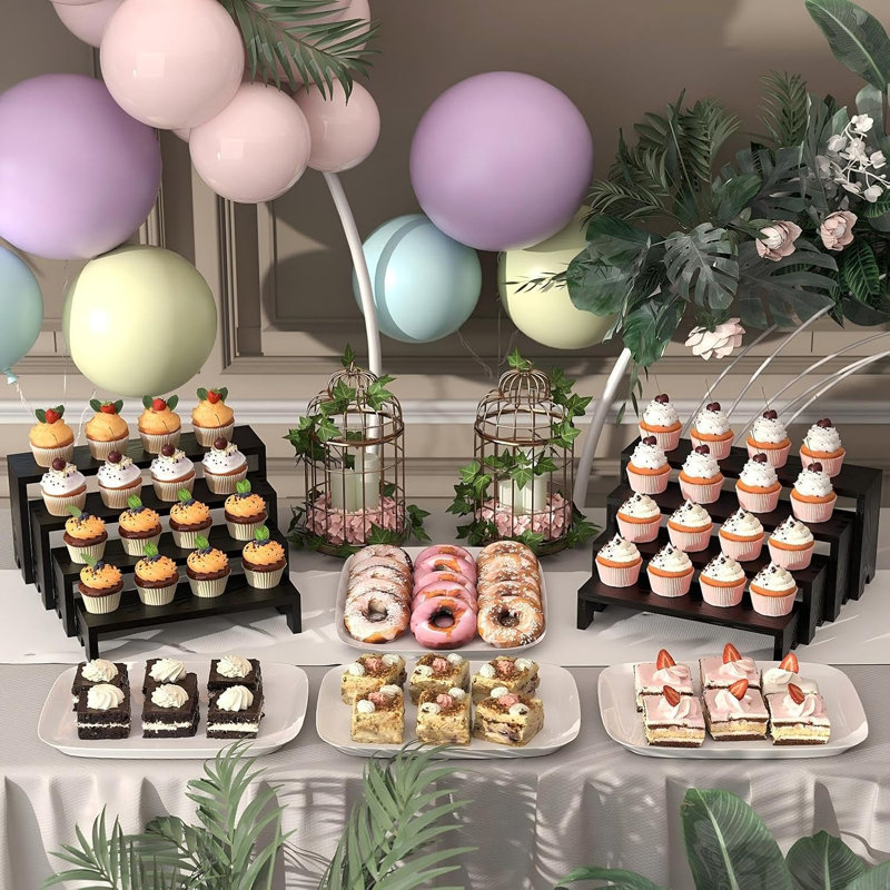 Présentoir à petits gâteaux 2 pièces