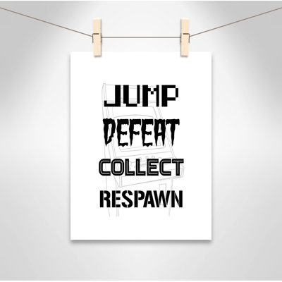 «Gaming Rules 1», impression sur papier