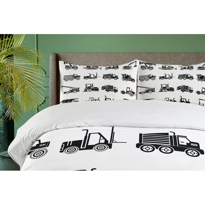 No Duvet Cover, California King Duvet Cover + 2 Standard Shams