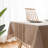 Byrge Striped Cotton Blend Tablecloth-885307104-874264633