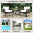 2 - Person Patio Conversation Set with Cushions