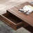 Retro design solid wood coffee table