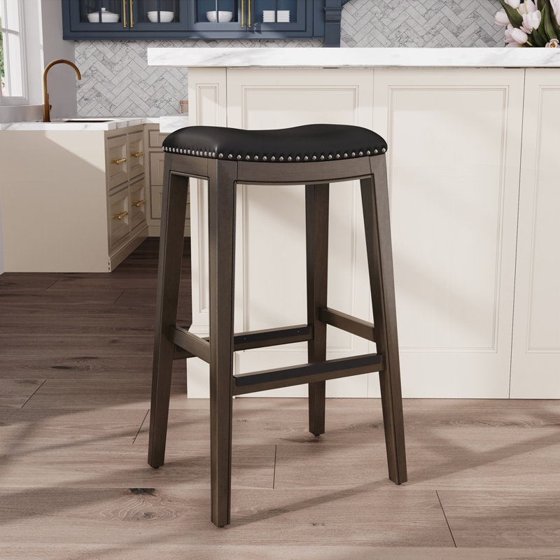 Tabouret de bar 30 po, Brun, Brun