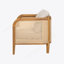 Chaise avec accoudoirs de patio Kirkby
