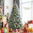 Lighted Christmas Tree-1072297928