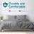 Sleepgram Viscose from Bamboo Bed Sheet Set with 2 Pillowcases-101922136-101922135