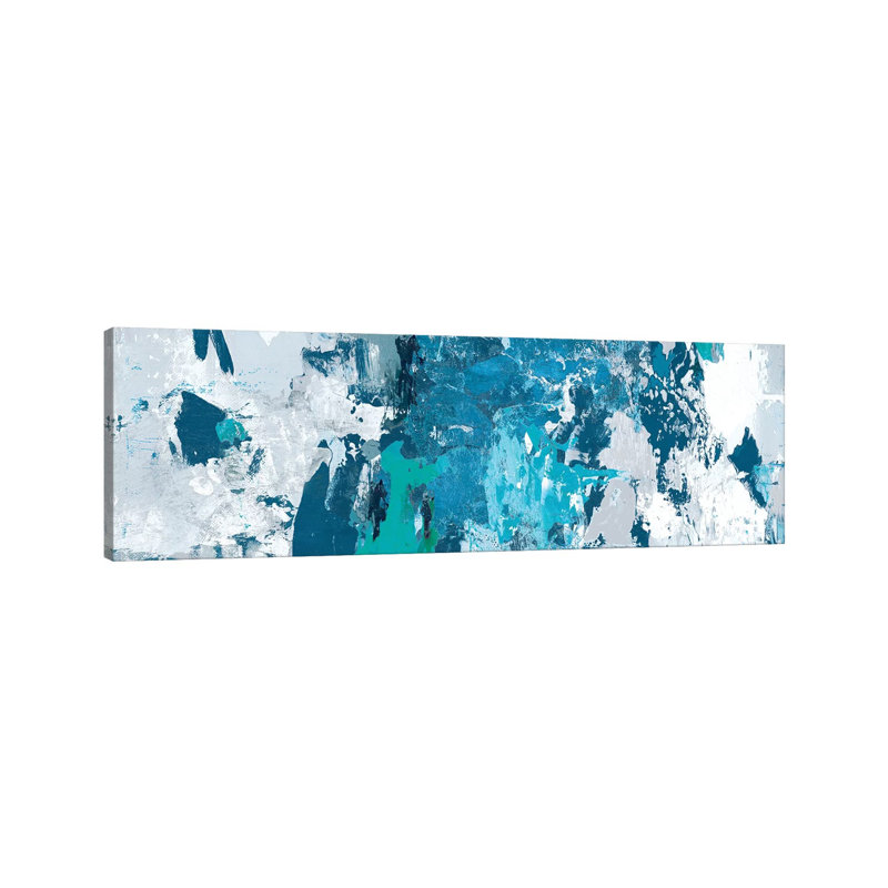 Tainted Blue - Wrapped Canvas Panoramic Print, 30.48 cm H x 91.44 cm W x 1.91 cm D