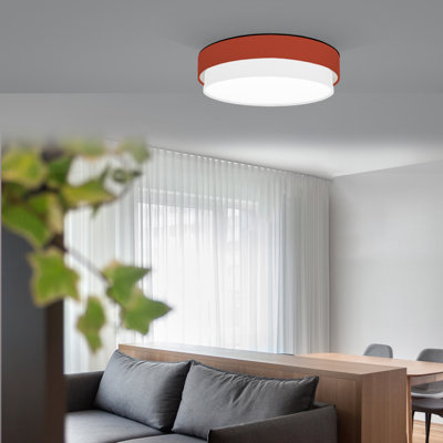 Avory Fabric Flush Mount