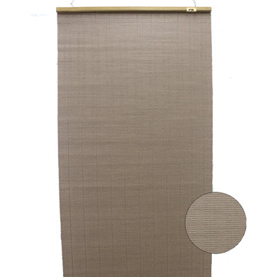 Cloison suspendue en papier tissé espresso
