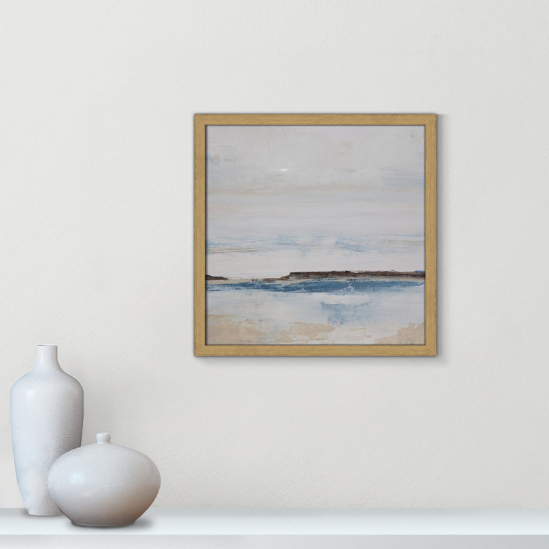 «Walk with Me» par Casa Fine Arts, H 17 po x l 17 po x P 0,75 po, Cadre naturel naturel
