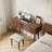 Anita Makeup Vanity with Flip-Top Mirror, Dimmable LED Lights-1992840068