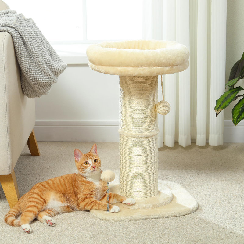 Scratching Post, Beige