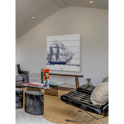 " Blue Ship "