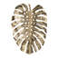Décoration murale feuille d'or 24,8X17,3X2 "Monstera-885176003