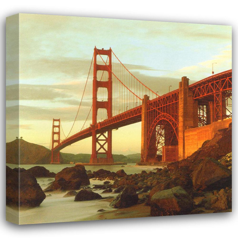 Pont Golden Gate, San Francisco, H 28 po x l 28 po