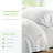 Cariloha Retreat 4-Piece Sateen Sheet Set | Lyocell Material | Breathable, Corner Straps, Extra soft & Cooling-105365024-113702862