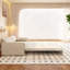 Multi-Functional Velvet Loveseat Bed-748145902