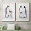 «Emperor Penguins I», toile encadrée de qualité supérieure - prête à être accrochée-1976635892-1976635899