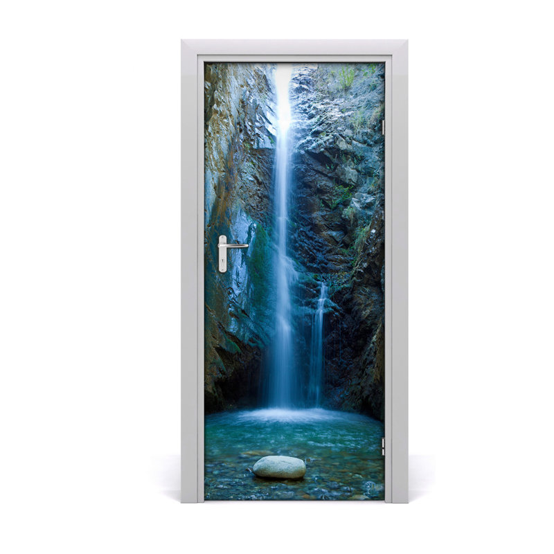 Landscapes Waterfall Door Decal