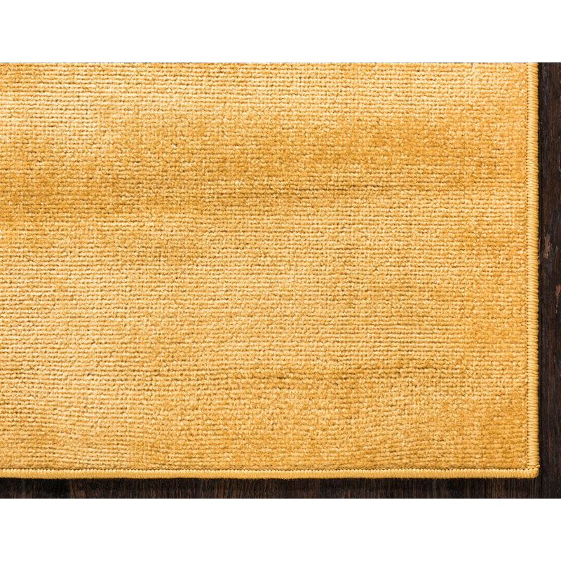 Tapis doré Aiden-Lee, Rectangle 5 pi 3 po x 8 pi