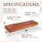 Kaveah 2 Piece Solid Wood Floating Shelf-1453398139