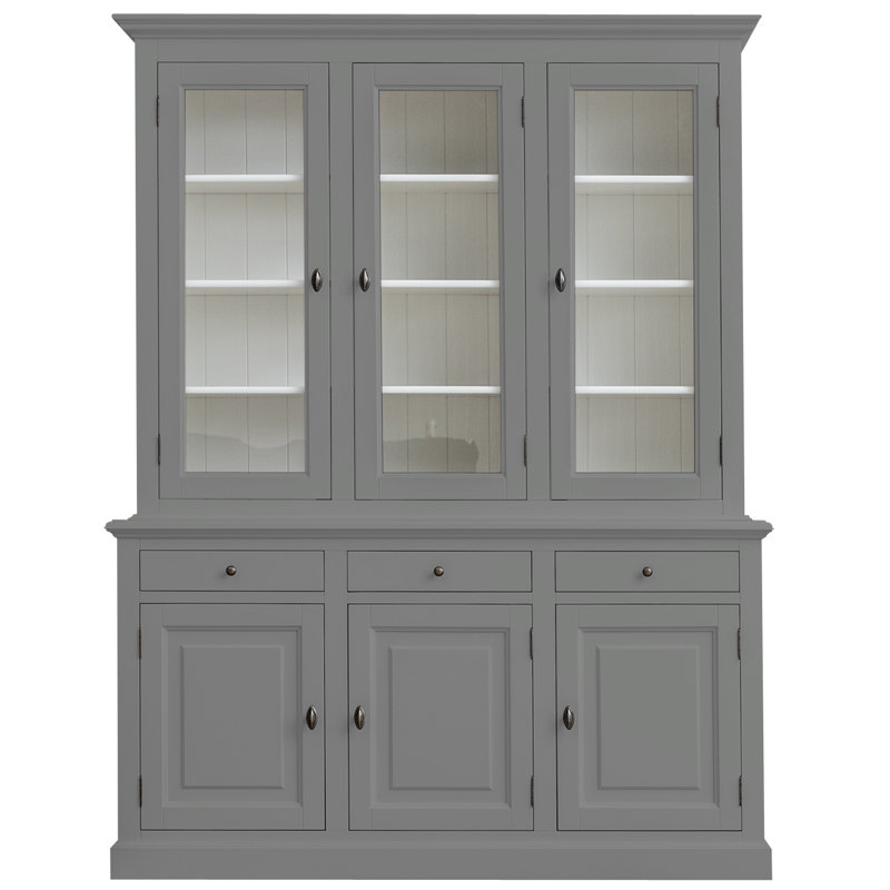 Berardina Display Cabinet, Dusty Grey