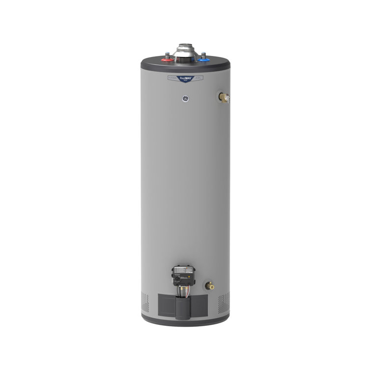 GE RealMAX Platinum 40-Gallon Tall Natural Gas Atmospheric Water Heater
